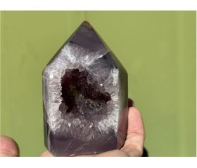 Agaat met Amethist Chalcedoon