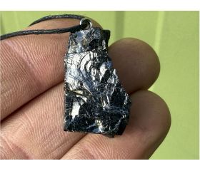 Doorboorde hanger Edel Shungiet - Elite Shungite 