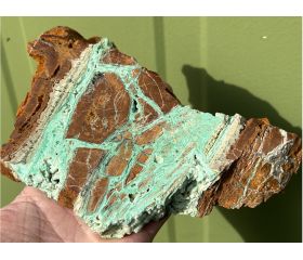 Smithsoniet in Garneriet - dubbel gepolijst plak - uit Indonesië