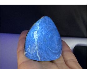 Amber - Blauwe Barnsteen uit Indonesië 
