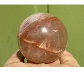 Hematoide kwarts - Red Healer Lemurian