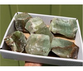 Partij Smaragdgroene calciet 