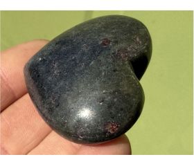 Eclogiet - Eklogiet - Granaat in groene Pyroxeen - hart