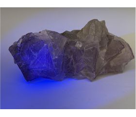 Paarse Fluoriet cluster Uv Actief