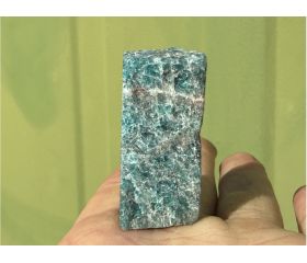 kneusjeshoek Apatiet blauw ruw