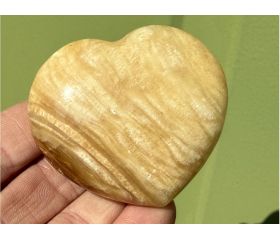 Aragoniet hart uit Madagaskar