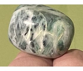Jade green stripe 