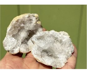 Bergkristal Geode set