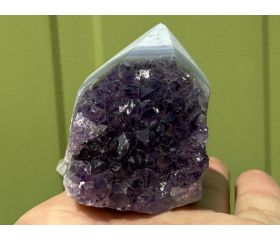 Amethist met Agaat Chalcedoon 