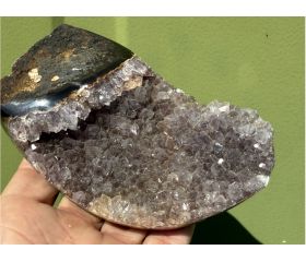Amethist met Agaat Chalcedoon 