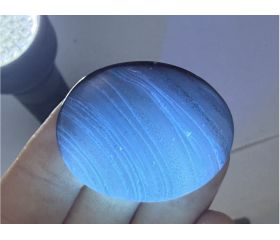 Indonesische Blauwe Barnsteen - Amber UV actief