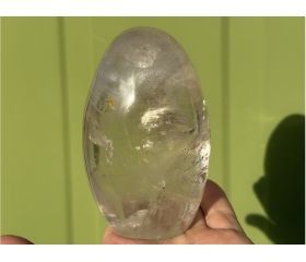 Bergkristal sculptuur met Limoniet  Madagaskar