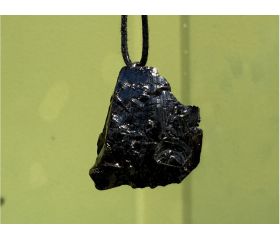 Doorboorde hanger Edel Shungiet - Elite Shungite 