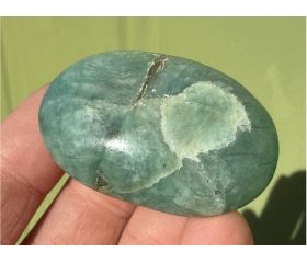 Kneusjeshoek Amazoniet handsteen   