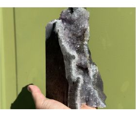kneusjeshoek Amethist basedcut XL