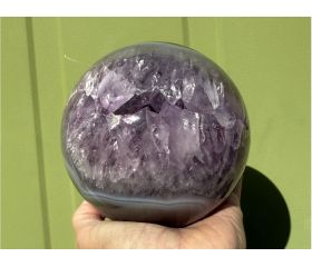 Agaat met Amethist Chalcedoon Mega bol XXXL