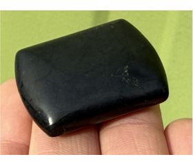 Shungiet - Shungite kussensteen handsteen palmsteen