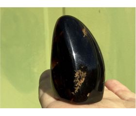 Amber - Blauwe Barnsteen uit Indonesië 