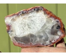 Bloed Agaat - Rode Chalcedoon - Bloedagaat aangeslepen
