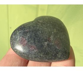 Eclogiet - Eklogiet - Granaat in groene Pyroxeen - hart