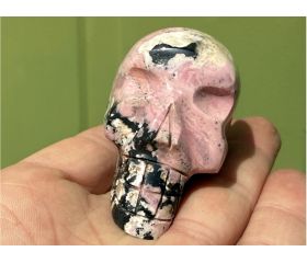 Rhodoniet skul schedel uit Peru