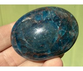 Apatiet blauw handsteen groot