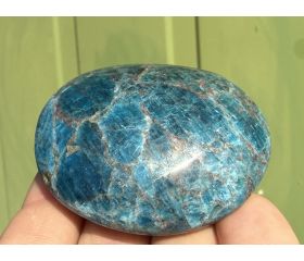 Apatiet blauw handsteen XL