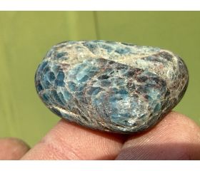 kneusjeshoek Apatiet blauw broekzaksteen 