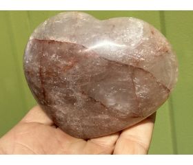 Hematoide kwarts - Red Healer Lemurian XL