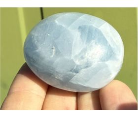 Blauwe Calciet handsteen 