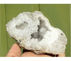 Bergkristal Geode aangepolijst