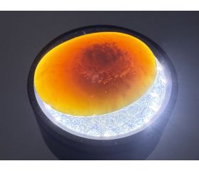 Indonesische Blauwe Barnsteen - Amber UV actief