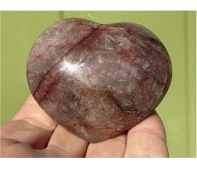 Hematoide kwarts - Red Healer Lemurian