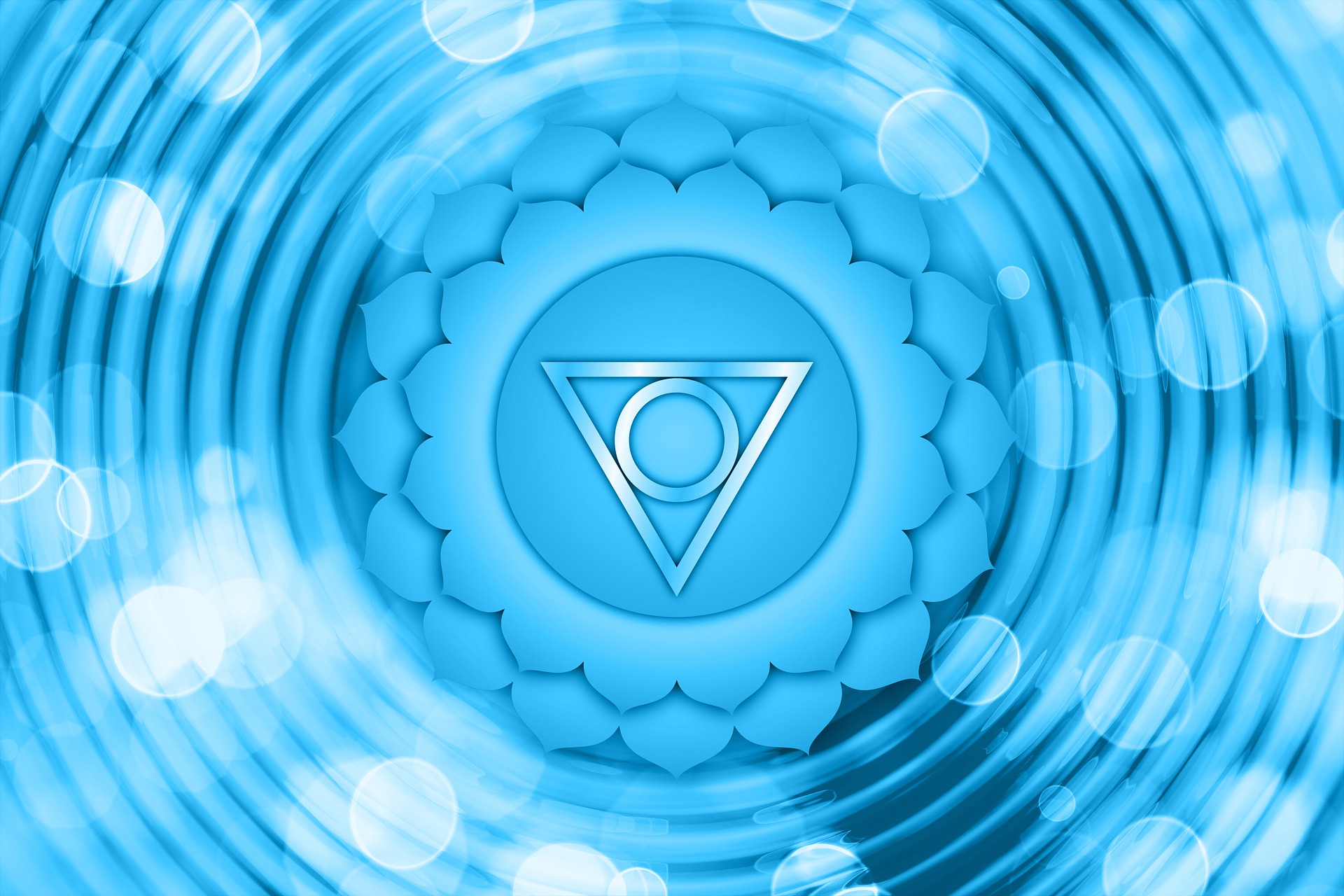 Vijfde chakra - Vishuddh - keelchakra  